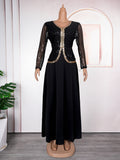 Aliexpress dress african plus size women's clothing cross-border export fashion autumn new elegant halloween costume