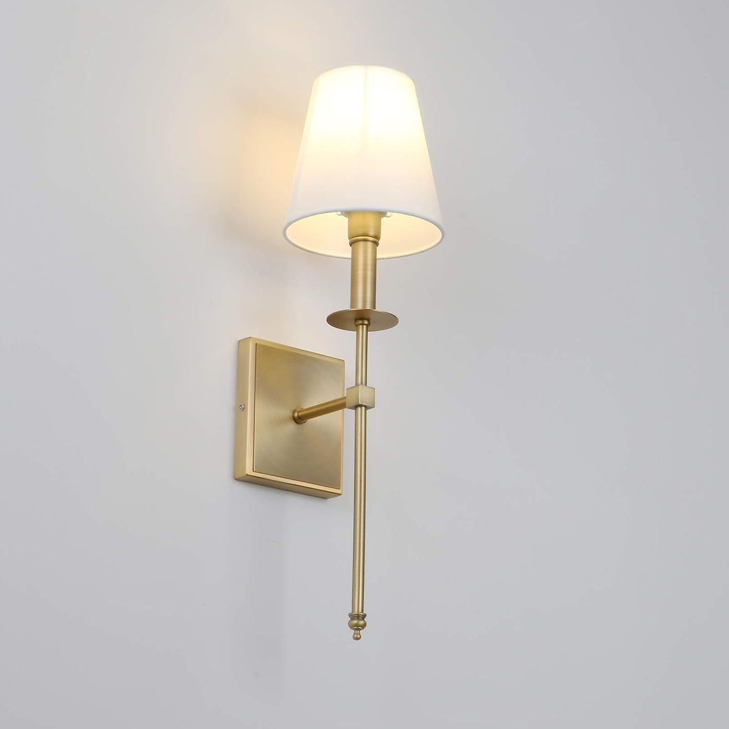Cross-border special iron bedside wall lamp, living room background wall, American rural industrial simple staircase aisle lamp