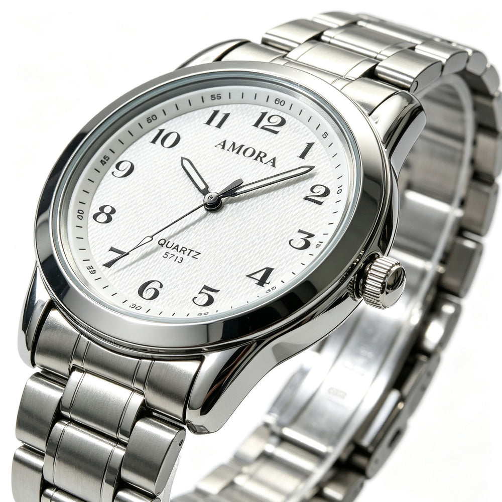 Original classic cross-border dropshipping stainless steel quartz men's watch set - waterproof wholesale men's wristwatch
