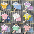 Girls' summer activewear set: new stylish baby summer clothes, kids' summer outfit, cute short-sleeve two-piece trendy set