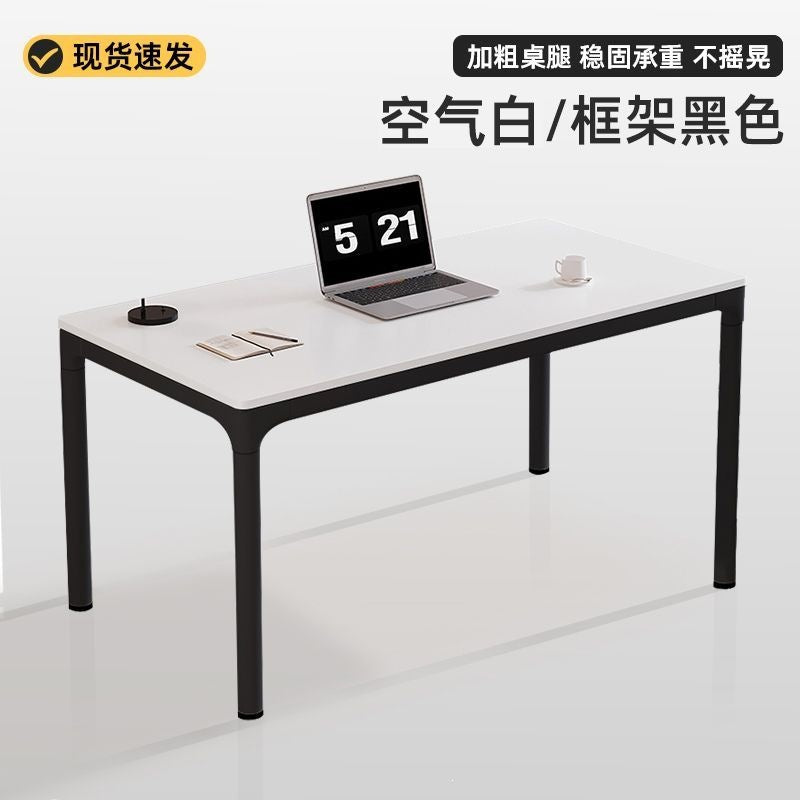 Computer desk - nordic style, minimalist design - student home desk, bedroom office desk, combo desktop gaming desk