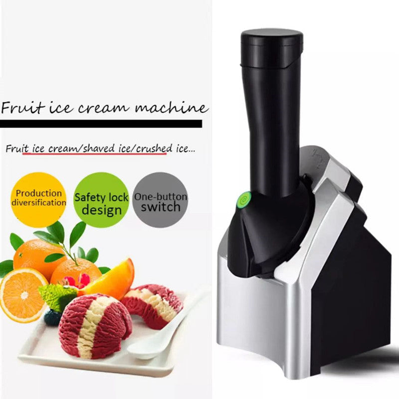 Electric ice cream fruit smoothie machine ice cream making machine homemade ice cream machine ice cream maker