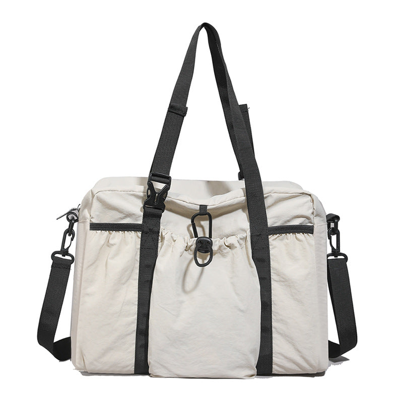 New large-capacity travel bag women's shoulder commuting portable tote bag luggage storage bag yoga fitness bag