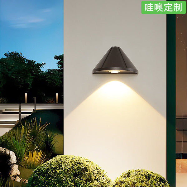 [Wow] Outdoor wall lamp Waterproof exterior wall lamp Wall washer lamp Villa entry courtyard lamp Outdoor pillar wall lamp