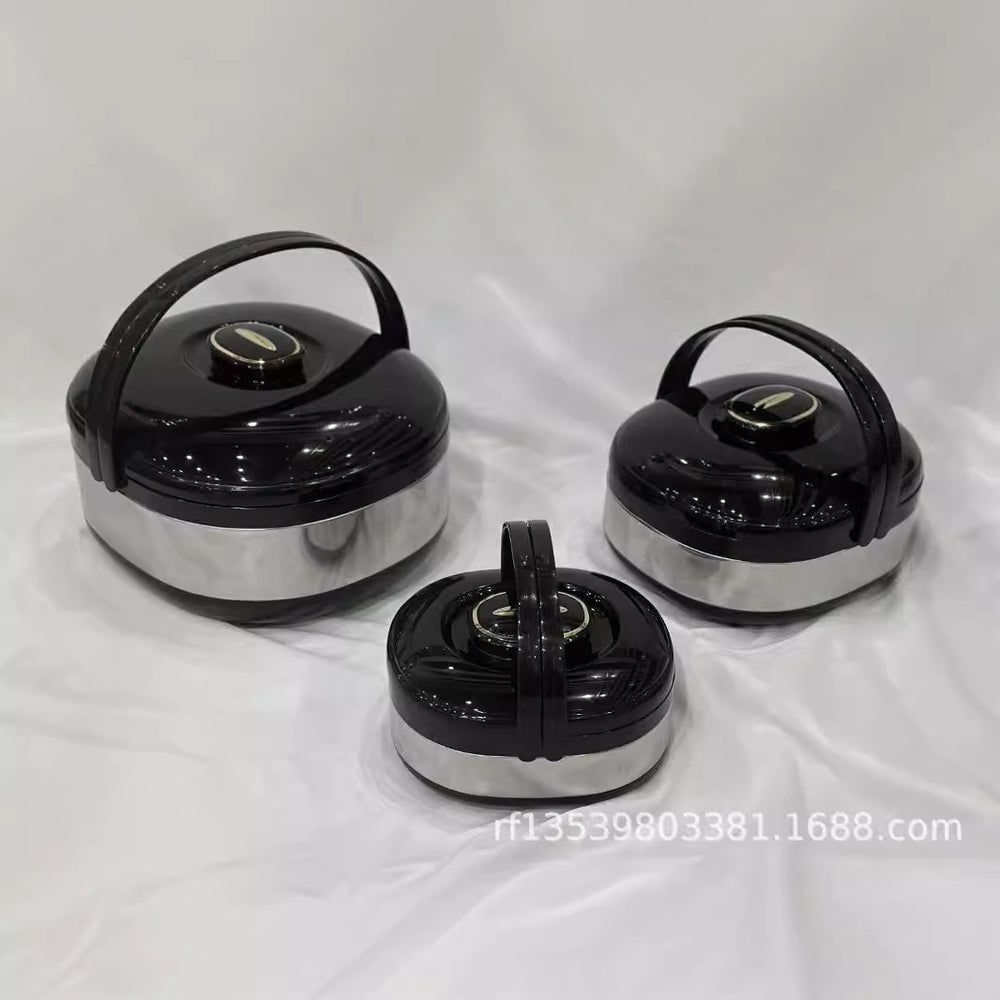 2.5l-5.5l-10l3pcs thermal insulation box lunch box