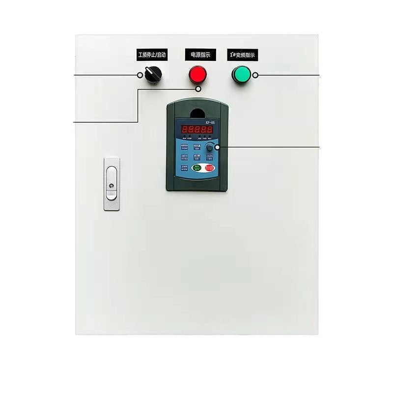 Delta fan control box fire smoke exhaust motor water pump three-phase two-speed control cabinet 380V dual power supply complete box