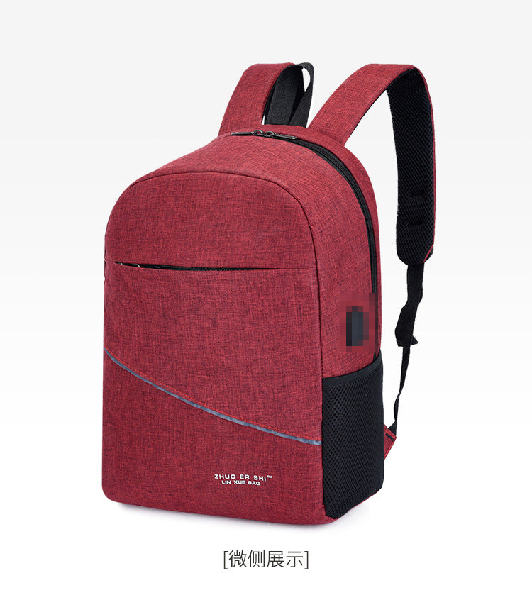 School bag large capacity business backpack men's computer bag, fashion usb charging backpack wholesale