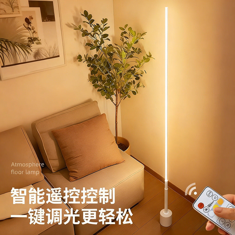 Floor lamp inscasual scandinavian led living room modern accessible luxury bedroom eye protection table lamp bedside lamp corner atmosphere lamp