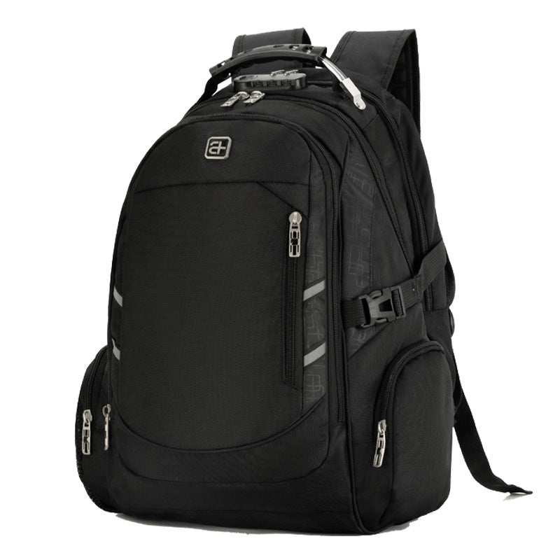 Cross-border casual backpack men's waterproof and anti-theft computer backpack men's fashion large-capacity outdoor travel backpack