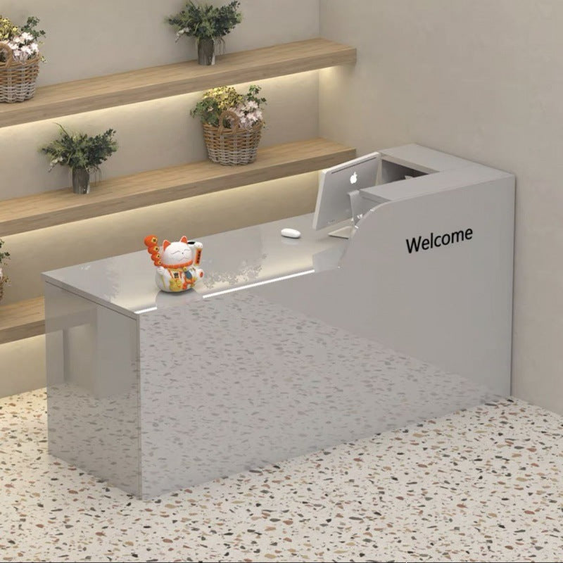 Bar counter, cashier counter, clothing store counter table, hairdressing store convenience store casual modern store small front desk reception desk