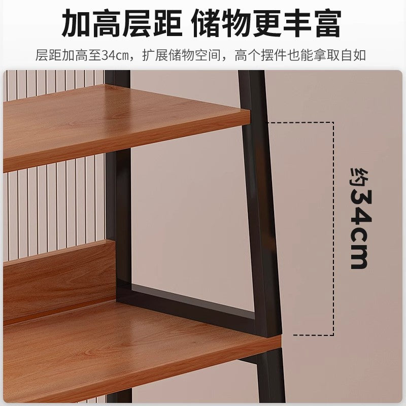Shelf Multi-layer storage shelf Floor-to-ceiling office locker Shelf Layered shelf Living room display Cabinet with door