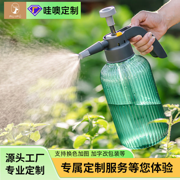 Customized plastic thickened watering can, special air pressure large-capacity watering can sprayer for watering, sprinkling, disinfection and spraying