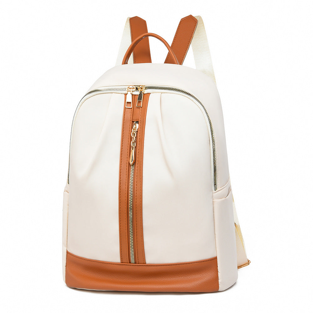 Backpack New Oxford Cloth Tide Waterproof School Bag Women's Korean Version Lightweight Versatile Fashion Large Capacity Travel Backpack Women