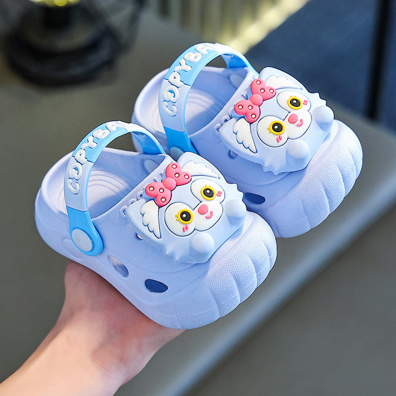 Kids' clogs: summer indoor anti-slip cartoon sandals for girls and boys (toddler to big kid sizes) - perfect for indoor use, outdoor wear, and beach days