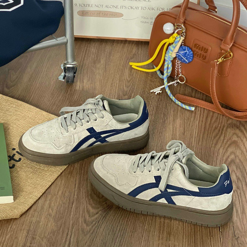 Thick sole german training shoes for women ins trendy 2025autumnew arrival soft bottom sports casual forrest gump shoes retroeasiest for match sneakers