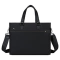 Business briefcase, handbag, document bag, large capacity laptop bag, shoulder bag, crossbody bag, conference bag, meeting bag - customizable with printing