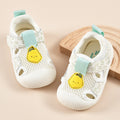 Baby sandals for boys, summer first walker shoes, 0-1-2 years old infant anti-slip soft sole mesh shoes for babies and toddlers, baby girl shoes