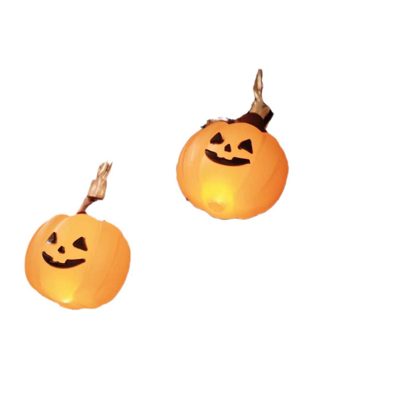 Cross-border led Halloween light string pumpkin flash lights ghost festival lights hanging lights horror decoration skull string lights battery