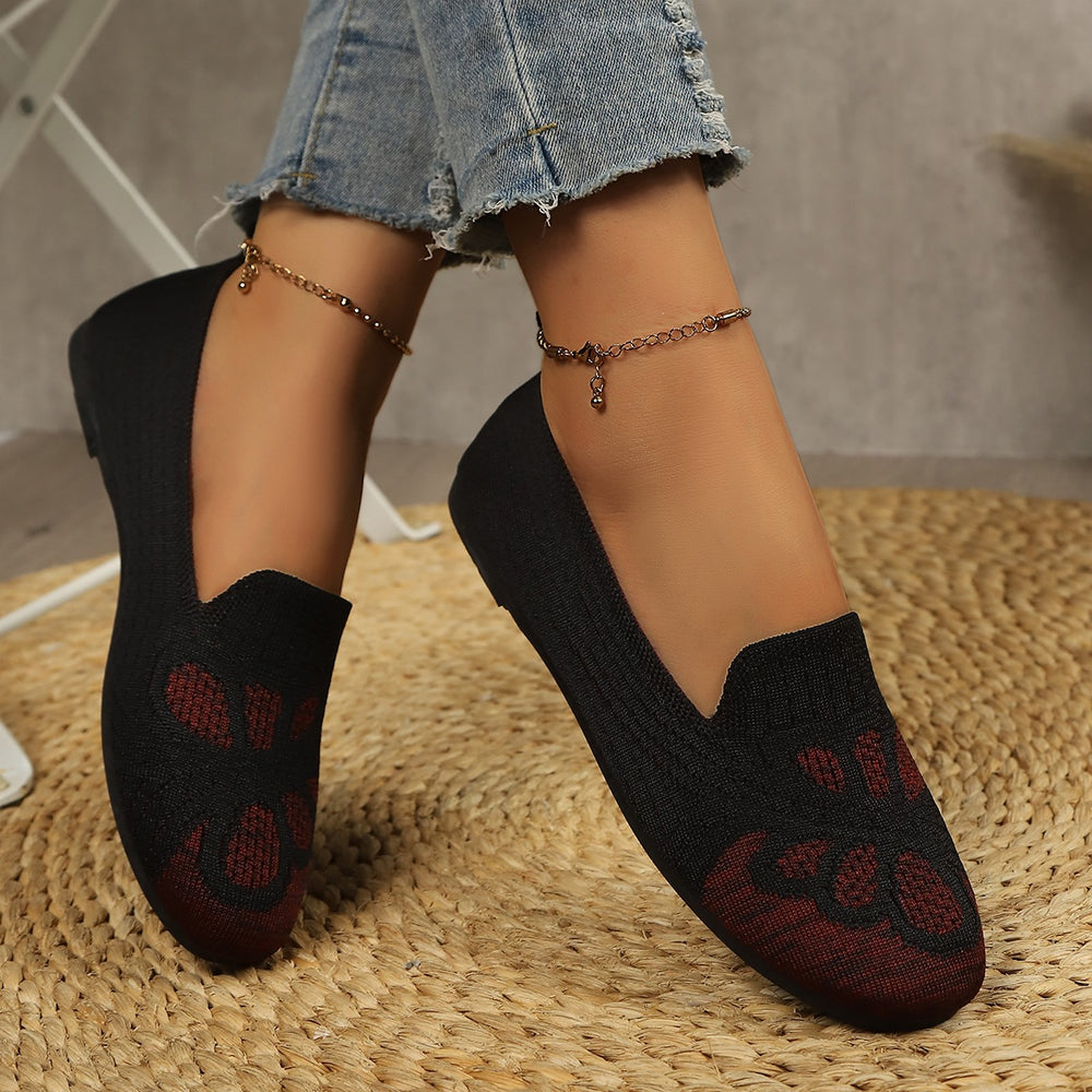 summer new arrival: plus size women's casual comfortable fashionable minimalist ethnic style flats - wholesale