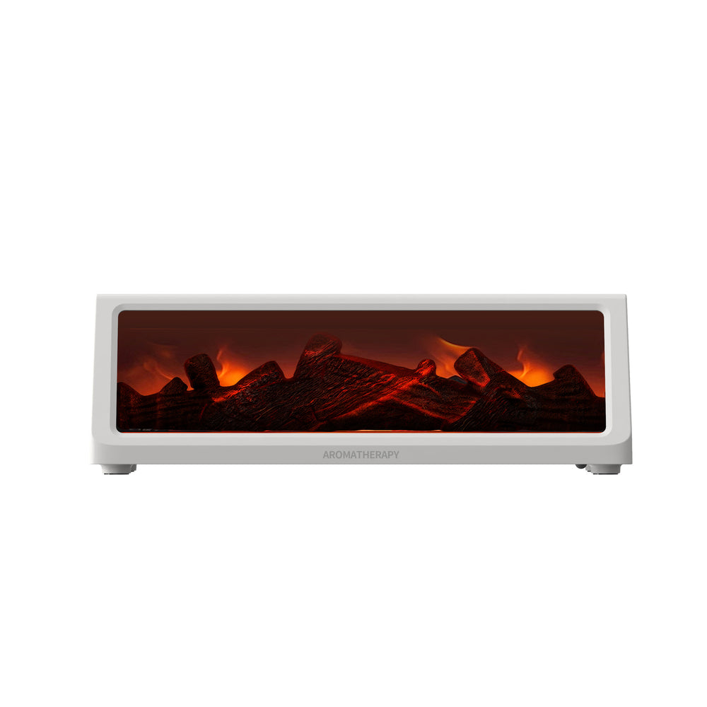 Factory direct wholesale new fireplace aroma diffuser - plug-in model for home, hotel, and commercial use - flame diffuser, aromatherapy humidifier