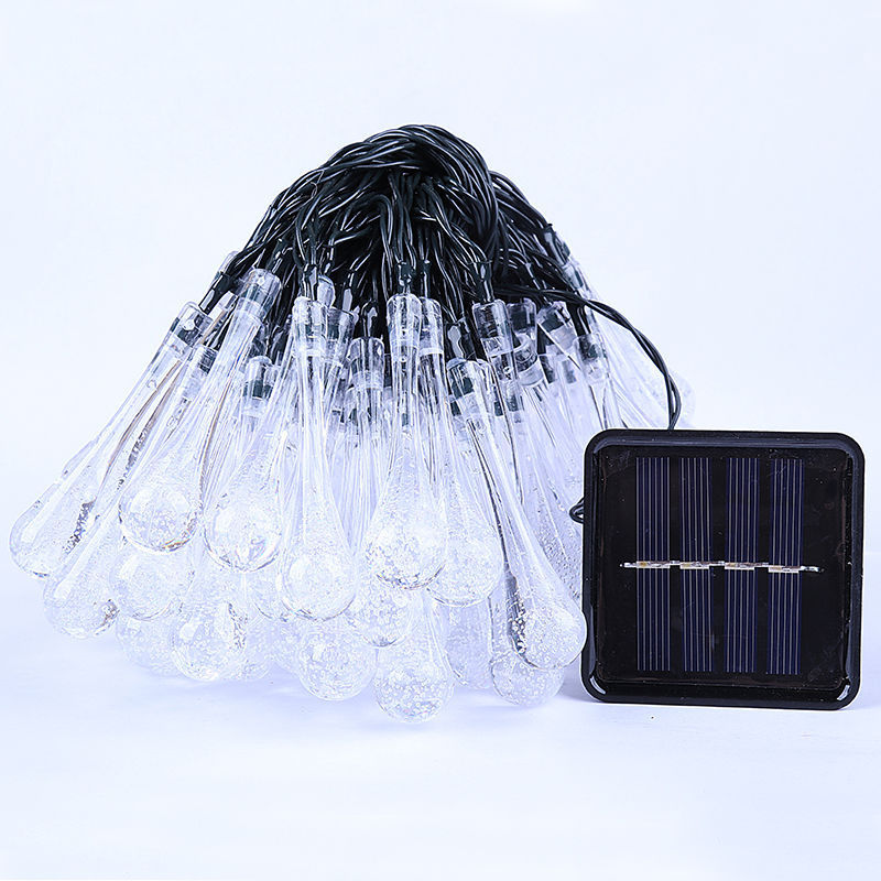 LED solar energy project small colorful lights flashing lights string lights household outdoor garden balcony decorative lights waterproof star lights