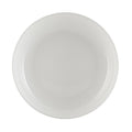 Chinese pure white thickened ceramic hot dish deep round plate chopped pepper fish head plate plate commercial hotel preparation plate tableware