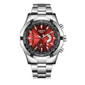 2025 new arrival: men's quartz watch - single calendar, luminous, stainless steel band, waterproof, wholesale - perfect for cross-border e-commerce and gifting