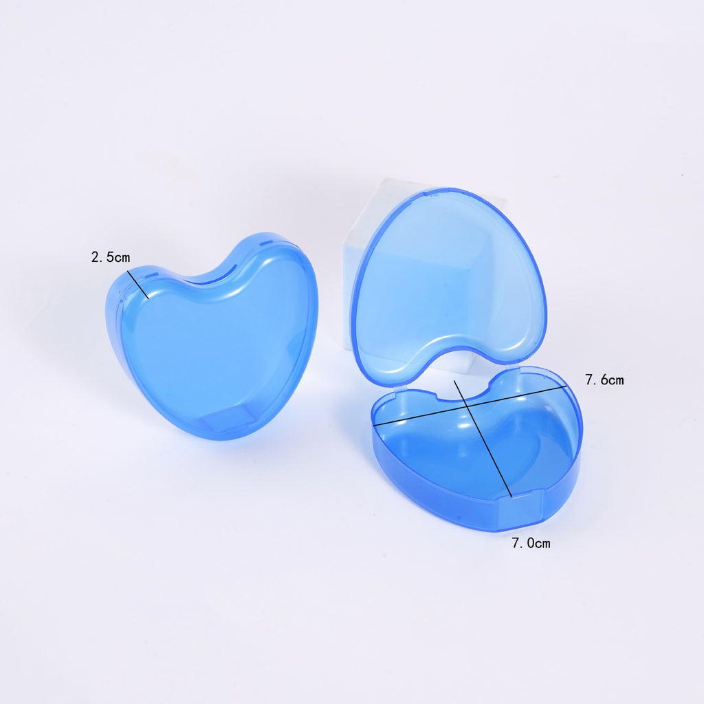 [Strict selection] Tooth storage box, retainer storage box, ultra-transparent pp plastic box, denture box, braces, storage box
