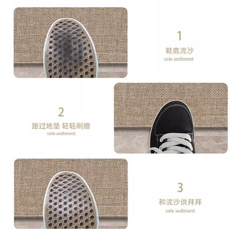 Source factory direct sales door floor mat high-end entrance floor mat non-slip entry carpet door mat into the door for home use