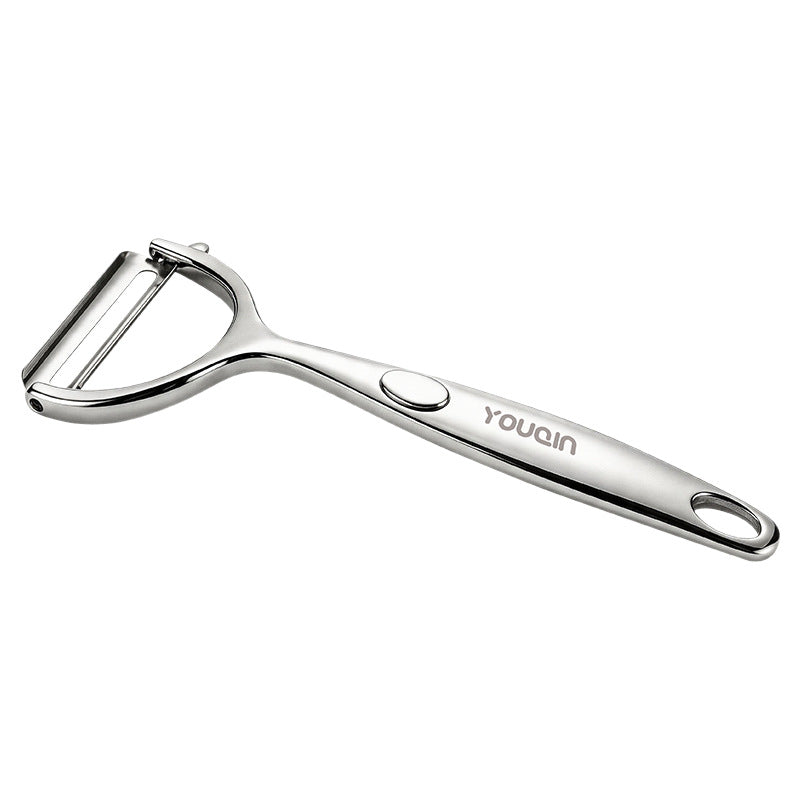 Stainless steel peeler - kitchen potato peeler, apple and melon peeler, multi-purpose fruit peeler for home use