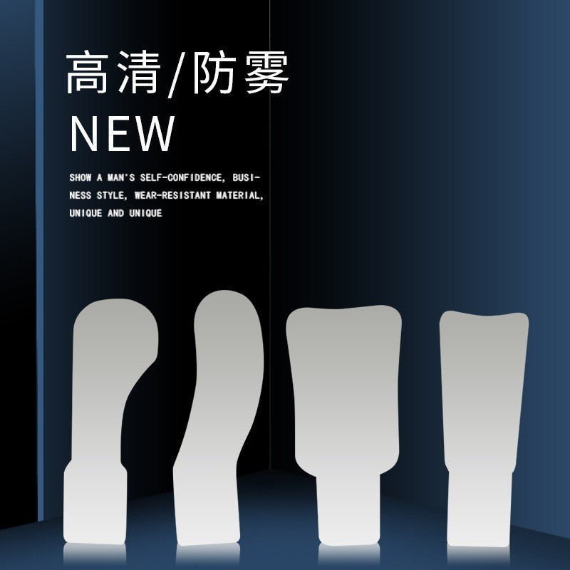 Dental camera reflector with lamp Anti-fog mirror Stainless steel reflector Oral mirror Photography Endoscope camera plate