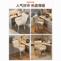 Bedroom computer chair - home study desk chair - comfortable, ergonomic, height adjustable, small backrest, dormitory writing chair