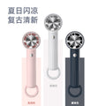 outdoor handheld cooling fan for home desktop usb portable hiking buckle high wind mini fan