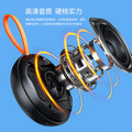 Magnetic bluetooth speaker - portable fabric waterproof mini speaker - outdoor 2026 new wireless model