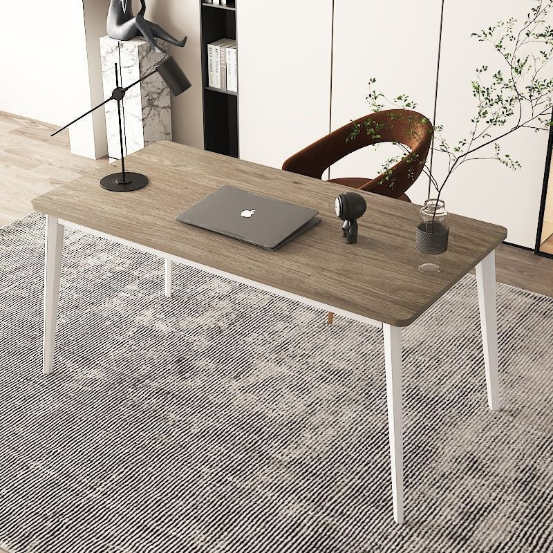 Office desk desktop computer desk light luxury study desk home bedroom study table student writing desk rectangular table