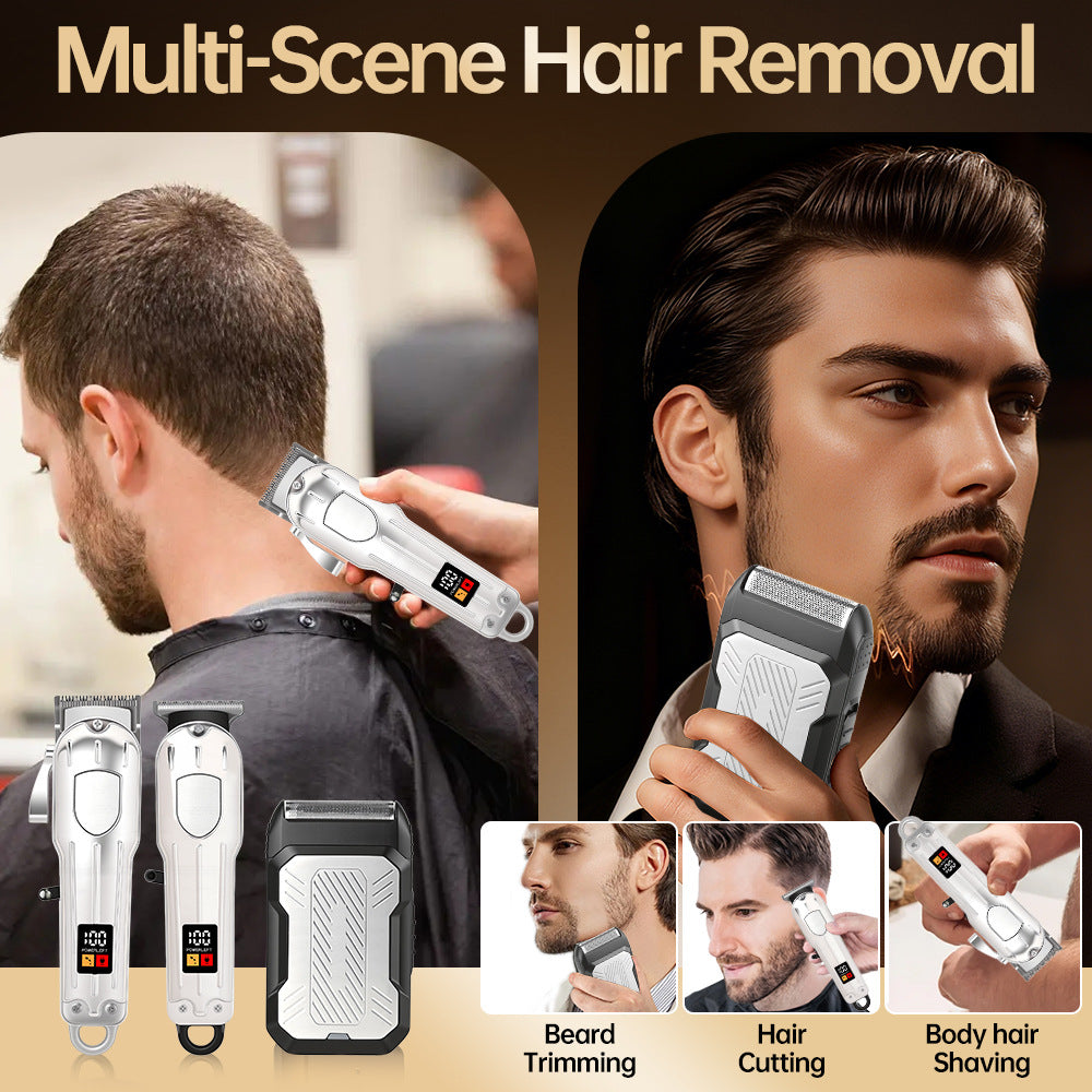 Hairdressing suit handy gadget shaved hair salon special carving electric clipper men's trimmer hairdressing electric clipper