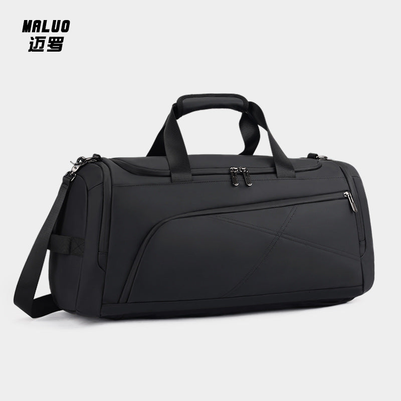 New outdoor sports training bag cover tie rod dry and wet separation travel bag large capacity multi-function double back luggage bag