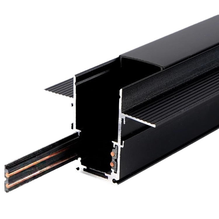 Magnetic track light Recessed surface mount suction light spotlight package No main light Living room lighting Bedroom linear floodlight