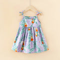 Girls' summer princess dress - cute cotton sundress for toddlers and young girls - korean style spaghetti strap dress (cross-border e-commerce)