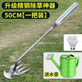 Upgraded stainless steel weeding tool 50cm [single unit] - includes watering can