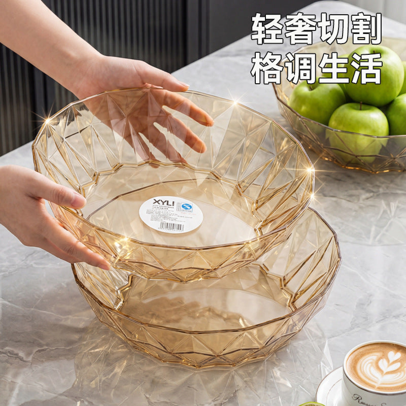 For home plate small creative living room fruit plate accessible luxury good-looking coffee table snack plate melon seeds peanut candy plate