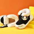 Baby cotton shoes for girls, ages 0-1-3 years, kids' winter fleece-lined thickened infant shoes, soft sole prewalker shoes for boys