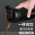 Travel coffee cup for men casual car thermos cup for women accessible luxury cold and hot outdoor portable straw water cup with engraving