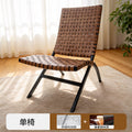 Outdoor patio wicker chairs for balcony leisure area decoration, terrace garden chairs for outdoor use