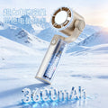 New turbine high-speed handheld fan - outdoor usb portable aluminum alloy gimbal cooling fan - cross-border wholesale