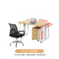 Saint li office desk and chair set - staff workstation with partition, cubicle, and computer desk