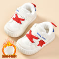 Toddler shoes for baby boys 0-1-3 years old, autumn/winter infant shoes for baby girls, soft sole children's shoes, fleece-lined and thickened cotton shoes