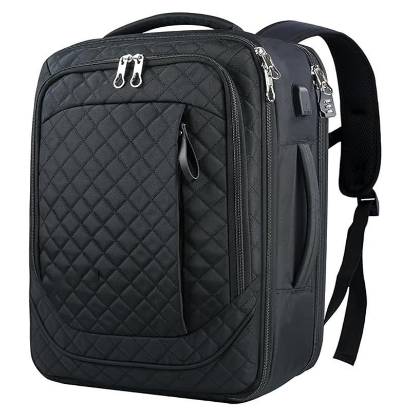 Backpack Large Capacity Student School Bag Business Travel Backpack Luggage Bag Laptop Bag Expandable Bag