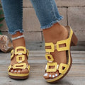 summer new arrival: plus-size high-heeled slides for women (sizes 36-43). wholesale available. dropshipping for  &
