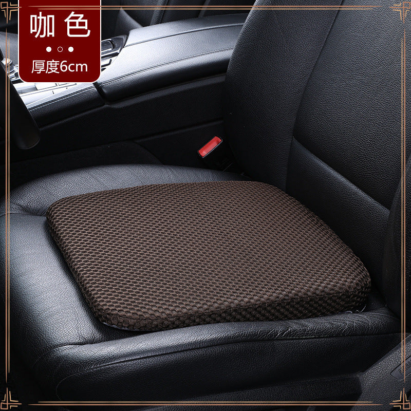 Subject 2 and 3 Learn to drive, increase the height of the seat cushion for short people, increase the height of the seat cushion for short people, and thicken the seat cushion for small people to practice driving. Car seat cushion